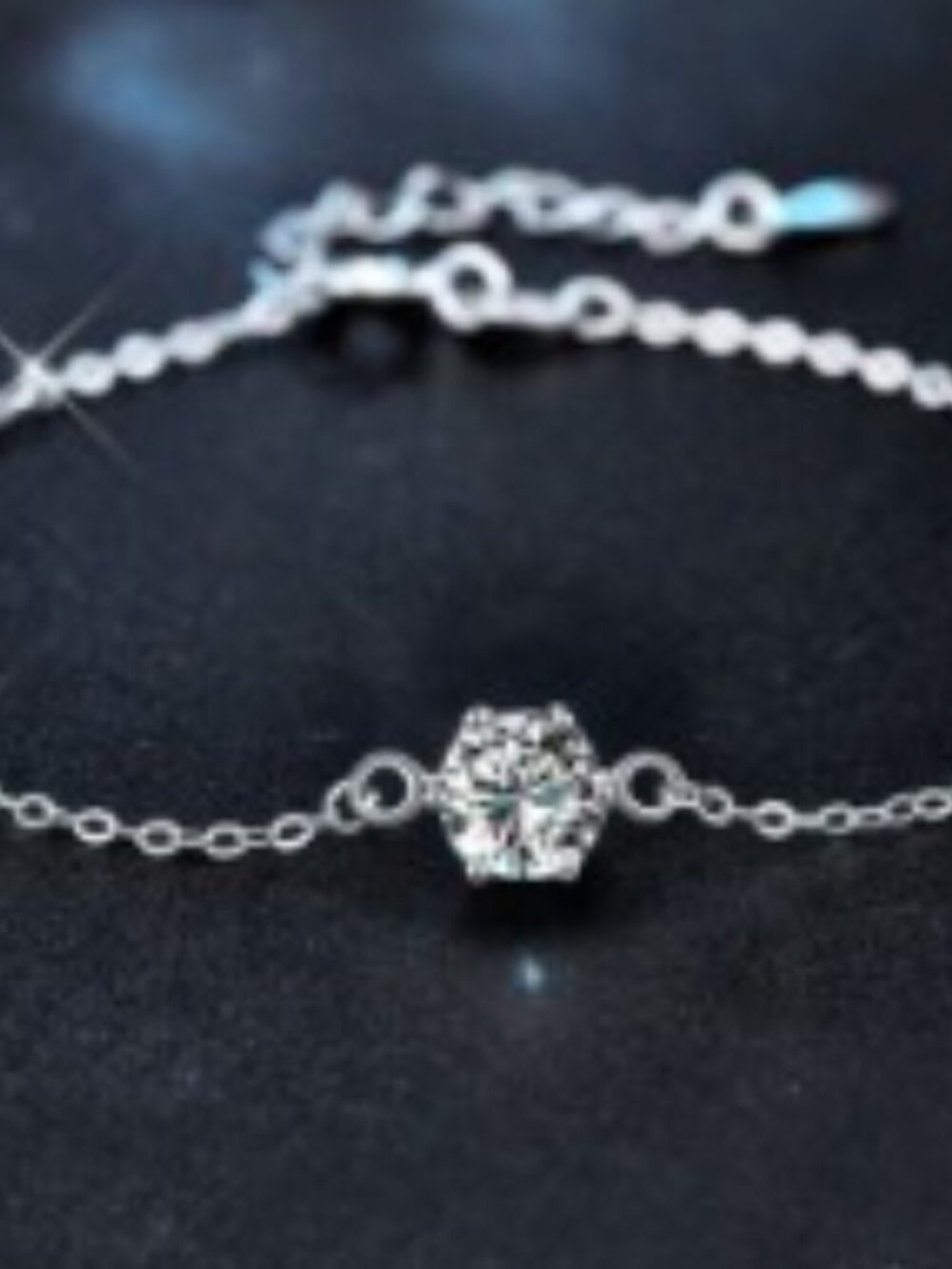 1 CT GRA CERTIFIED ROUND BRILLIANT MOISSANITE BRACELET